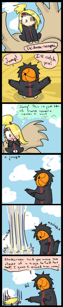 Tobi will Catch Deidara-sempai!